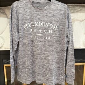 Blue Mountain Beach Gray Rash Guard